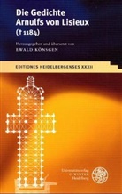 Ewald Könsgen, Ewald Koensgen - Die Gedichte Arnulfs von Lisieux (gest. 1184)