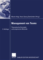 Gemünde, Hans G. Gemünden, Hans Georg Gemünden, Georg Gemünden, Hög, Marti Högl... - Management von Teams