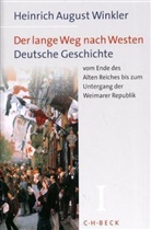 Heinrich A. Winkler, Heinrich August Winkler - Der lange Weg nach Westen - Bd. 1-2: Der lange Weg nach Westen, 2 Bde.