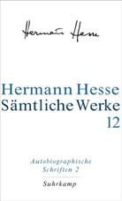 Hermann Hesse, Volke Michels, Volker Michels - Sämtliche Werke - 12: Autobiographische Schriften. Tl.2