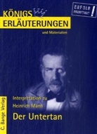 Heinrich Mann - Heinrich Mann 'Der Untertan'