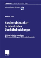 Matthias Bauer - Kundenzufriedenheit in industriellen Geschäftsbeziehungen