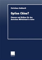 Christiane Gebhard, Christiane Gebhardt - Option China?