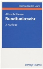 Albrecht Hesse - Rundfunkrecht