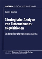 Marcus Oehlrich - Strategische Analyse von Unternehmensakquisitionen
