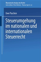 Uwe Paschen - Steuerumgehung im nationalen und internationalen Steuerrecht