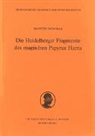 Martin Bommas - Die Heidelberger Fragmente des magischen Papyrus Harris