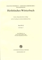 Johannes Friedrich, Annelies Kammenhuber - Hethitisches Wörterbuch - Bd. 3/1 H - ha bis haz: Hethitisches Wörterbuch. Bd.3