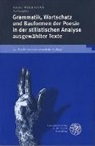 Han Wellmann, Hans Wellmann - Grammatik, Wortschatz und Bauformen der Poesie in der stilistischen Analyse ausgewählter Texte