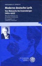 Friedrich Sengle, Gabriel Schneider, Gabriele Schneider - Moderne deutsche Lyrik