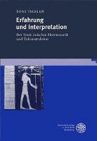 Toni Tholen - Erfahrung und Interpretation
