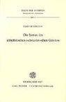 Daisuke Yoshida - Die Syntax des althethitischen substantivischen Genitivs