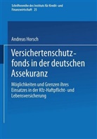 Andreas Horsch - Versichertenschutzfonds in der deutschen Assekuranz