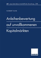 Norbert Klink - Anleihenbewertung auf unvollkommenen Kapitalmärkten