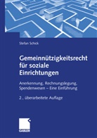 Stefan Schick - Gemeinnützigkeitsrecht für soziale Einrichtungen