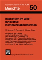 Werner Remmele, Manfred Sommer, Konrad Klöckner, Werne Remmele, Werner Remmele, Manfred Sommer - Interaktion im Web, Innovative Kommunikationsformen