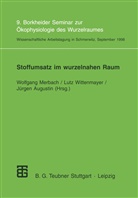 Jürgen Augustin, Lutz Wittenmayer, Jürgen Augustin, Wolfgang Merbach, Lut Wittenmayer, Lutz Wittenmayer - Stoffumsatz im wurzelnahen Raum