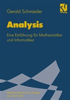 Gerald Schmieder, Rol Möhring, Rolf Möhring, Walter Oberschelp, Dietmar Pfeifer - Analysis