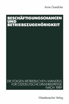 Anne Goedicke - Beschäftigungschancen und Betriebszugehörigkeit