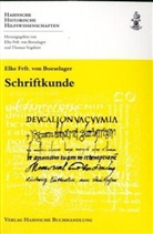 Elke Freifrau von Boeselager, Elke Frfr. von Boeselager, Elke von Boeselager - Schriftkunde