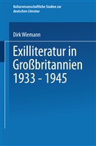 Dirk Wiemann - Exilliteratur in Großbritannien 1933 - 1945