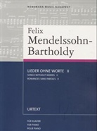 Felix Mendelssohn Bartholdy - Lieder ohne Worte op.109, Klavier. Bd.2