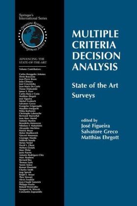 Matthias Ehrgott, Jose Figueira, José Figueira, Salvator Greco, Salvatore Greco - Multiple Criteria Decision Analysis: State of the Art Surveys State of the Art Surveys