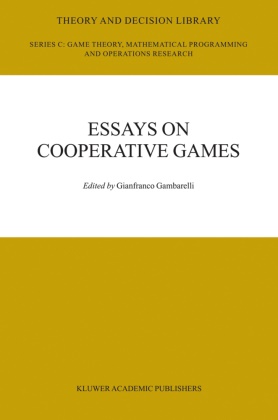 G. Gambarelli, Gianfranc Gambarelli, Gianfranco Gambarelli - Essay in Cooperative Games - In Honor of Guillermo Owen