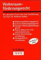 Wilhelm Söfler - Wohnraumförderungsrecht