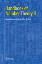 Borislav Crstici, Jozse Sandor, Jozsef Sandor, Jozsef Sándor - Handbook of Number Theory II. Pt.2