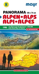 KOMPASS-Karte GmbH, KOMPASS-Karten GmbH - Mayr Karten: Mayr Karte Alpen. Alps. Alpi, Alpes