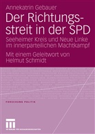 Annekatrin Gebauer - Der Richtungsstreit in der SPD