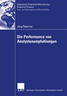 Jörg Fleischer - Die Performance von Analystenempfehlungen