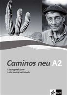 Veronica Beucker - Caminos neu - 2: Lösungsheft zum Lehr- und Arbeitsbuch A2