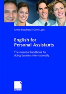 Broadhea, Anni Broadhead, Annie Broadhead, Light Ginette, Light, Ginette Light... - English for Personal Assistants