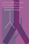 Elizabeth Cowper, Elizabeth A. Cowper, Cowper Elizabeth A. - A Concise Introduction to Syntactic Theory
