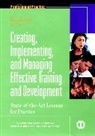 Kraiger, K Kraiger, Kurt Kraiger, Kurt (University of Colorado At Denver) Kraiger, Kraiger Kurt, Kurt Kraiger - Creating, Implementing, and Managing Effective Training and Developmen