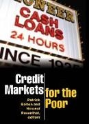 Patrick (EDT)/ Rosenthal Bolton, Patrick Bolton, Howard Rosenthal - Credit Markets For The Poor