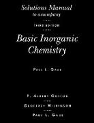 Cotton, F. Albert Cotton, Gaus, Paul L. Gaus, Paul L. Cotton Gaus, Geoffrey Wilkinson - Solutions Manual to Accompany Basic Inorganic Chemistry, 3r.ed