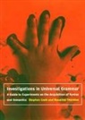 Stephen Crain, Stephen Thornton Crain, Rosalind Thornton - Investigations in Universal Grammar