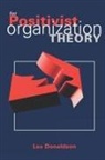 Lex Donaldson, Donaldson Lex - For Positivist Organization Theory