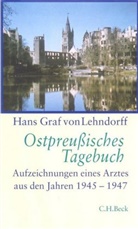 Hans Graf von Lehndorff, Hans von Lehndorff - Ostpreußisches Tagebuch