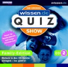 Family Quiz - Teil 2: Die große wissen.de Quizshow, Family-Edition, 1 Audio-CD. Tl.2 (Audiolibro)