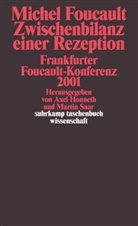 Michel Foucault, Axe Honneth, Axel Honneth, Saar, Saar, Martin Saar - Michel Foucault, Zwischenbilanz einer Rezeption