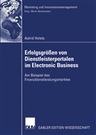 Astrid Holste - Erfolgsgrößen von Dienstleisterportalen im Electronic Business