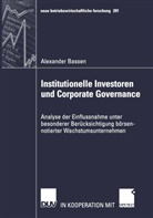 Alexander Bassen - Institutionelle Investoren und Corporate Governance