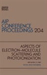 Arvid Herzenberg, Marzenberg - Electron-Molecule Scattering and Ionization