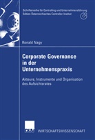 Ronald Nagy, Nagy Ronald - Corporate Governance in der Unternehmenspraxis