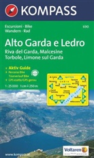Kompass Karten: Kompass Karte Alto Garda e Ledro