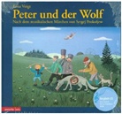 Prokofieff, Serge Prokofieff, Voig, Erna Voigt - Peter und der Wolf (Das musikalische Bilderbuch mit CD und zum Streamen)